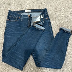 Madewell 9 inch high rise skinny